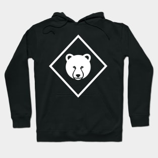 Bear Head – Papa & Mama Bear – Logo Style Hoodie